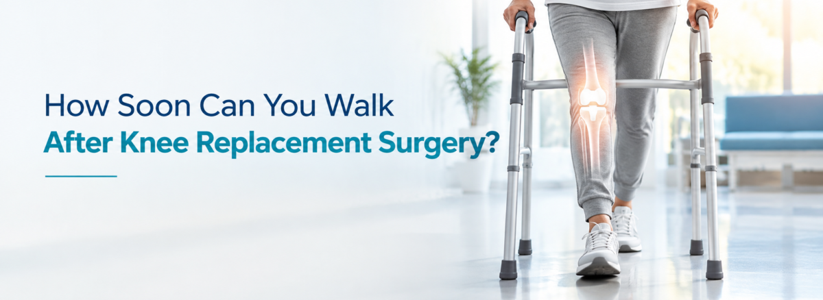 How Soon Can You Walk After Knee Replacement?